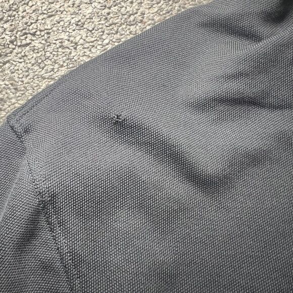 Lululemon Tech Pique Polo Shirt Golf Performance Live In Practice Gray Size M - Picture 7 of 8